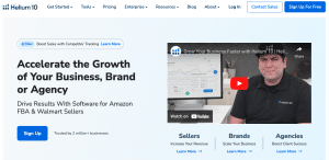 Helium 10 Sales Rank Tracking