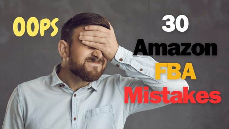 Amazon FBA Mistakes that Need to Avoid for Successful Selling