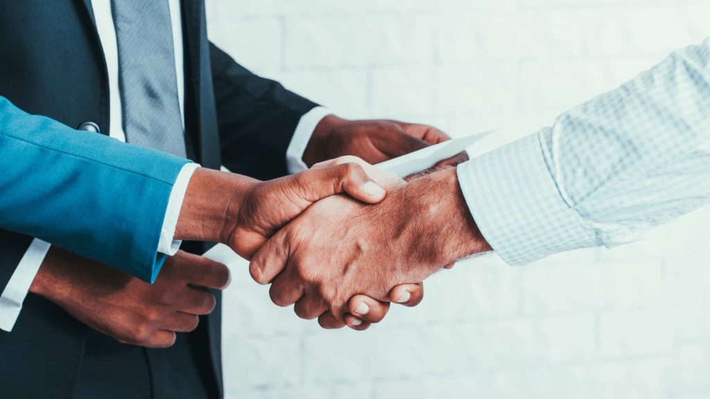 Seller and Customer Relations - Doing shake hands for Amazon Market Success
