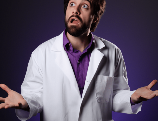 alejandrodl46 a guy in a white lab coat pulling faces and shrug 8e7f68c6 7b7d 4e0f b5f4 e392d69058be